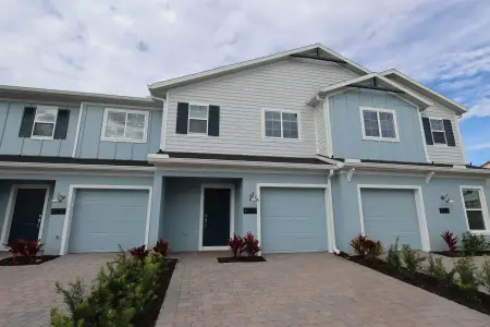 New construction Townhouse house 6104 Fellow Wagon Wy, Orlando, FL 32822 plan San Jose - image