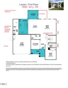 New construction Single-Family house 5112 Boylston Dr, Fuquay Varina, NC 27526 plan Lassen - image 6