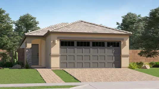 New construction Single-Family house 36161 W Mediterranean Wy, Maricopa, AZ 85138 plan Lilac Plan 2569 - image