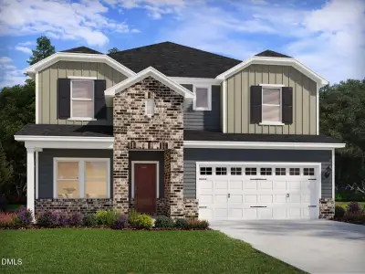 New construction Single-Family house 336 Marshrose Rd, Zebulon, NC 27597 - image