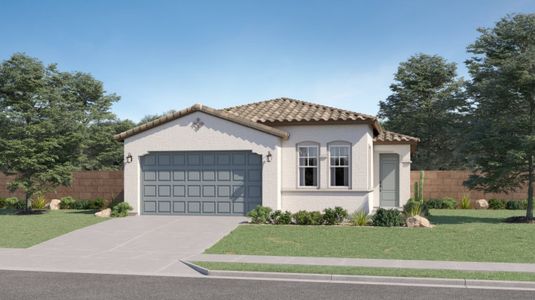 New construction Single-Family house 16737 W Chama Dr, Surprise, AZ 85387 Barbaro Plan 3570- photo 0