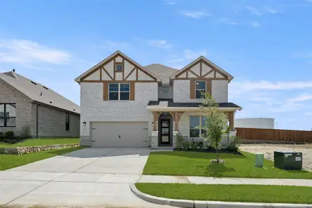 New construction Single-Family house 212 Whitetail Dr, Aledo, TX 76008 plan Hawthorn II W - image