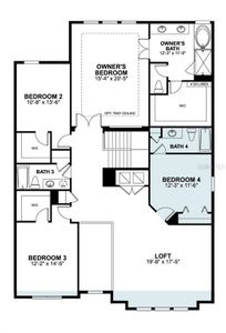 New construction Single-Family house 5291 High Line Dr, St. Cloud, FL 34771 plan Sonoma - Eco Grand Series - image