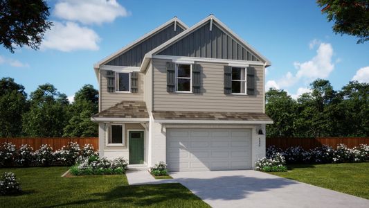 Elevation F | Hailey at Lariat in Liberty Hill, TX by Landsea Homes