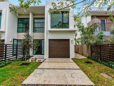 New construction Townhouse house 3616 Thomas Ave, Miami, FL 33133 null- photo 3 3