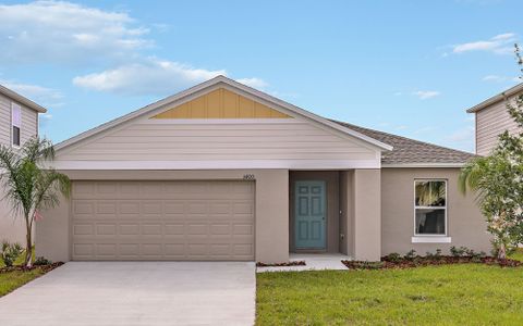 New construction Single-Family house 853 Sand Sea Place, Haines City, FL 33844 - photo 0