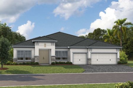 New construction Single-Family house 35072 Big Hawk Dr, Zephyrhills, FL 33541 plan Cedar Key I - image