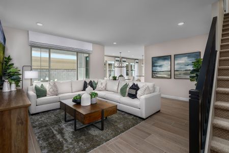 Great Room | Sloan | Rev at Eastmark | Mesa, AZ | Landsea Homes