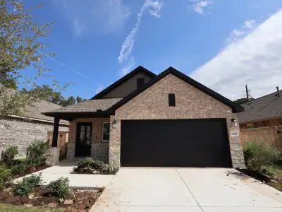 New construction Single-Family house 21206 Jacaranda Blossom Wy, Tomball, TX 77377 plan Periwinkle - Smart Series - image