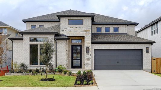 New construction Single-Family house 105 Rainwater Crk, Boerne, TX 78006 plan 3395W - image
