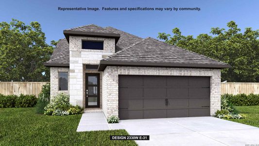 New construction Single-Family house 913 Woodland Lks, New Braunfels, TX 78130 plan 2330W - image