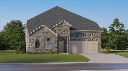 New construction Single-Family house 3114 Granite Peak Ct, Angleton, TX 77515 plan Steely - image