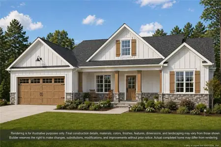 New construction Single-Family house TBD E Donaldson Ave, Raeford, NC 28376 - image