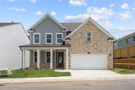 New construction Single-Family house 4714 Canary Diamond Lane, Kennesaw, GA 30144 The Hickory C at Shallowford- photo 0