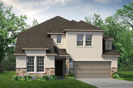 New construction Single-Family house 223 Ivory Brook Cove Drive, Lavon, TX 75166 San Marcos- photo 0