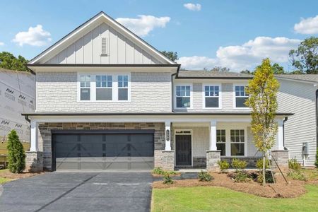 New construction Single-Family house 127 Gresham Ct, Dawsonville, GA 30534 Savoy- photo 0