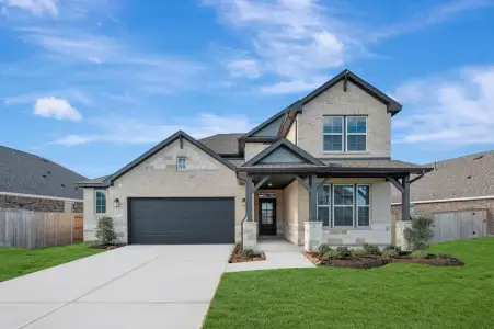 New construction Single-Family house 1812 Sleeping Hills Dr, Rosenberg, TX 77471 plan Balcones - image