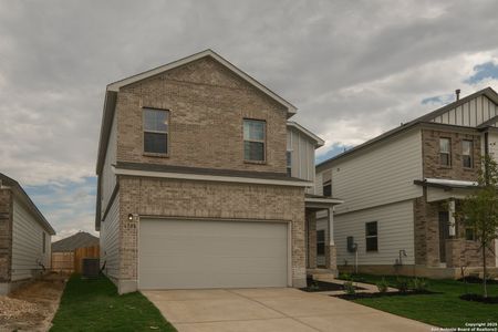 New construction Single-Family house 6750 Red Buffalo Trl, San Antonio, TX 78253 plan Larkspur - 30' Smart Series - image