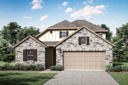 New construction Single-Family house 1385 Roger Hanks Pkwy, Dripping Springs, TX 78620 plan Fairfield - image