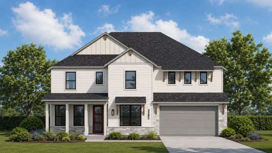 New construction Single-Family house Austin, TX 78747 plan Strait - image