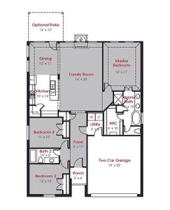 New construction Single-Family house 224 Freeman Blvd, West Columbia, TX 77486 plan Harris - image 3