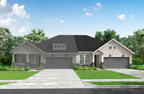 New construction Duplex house 7125 Calico Trail, Porter, TX 77365 - photo 0