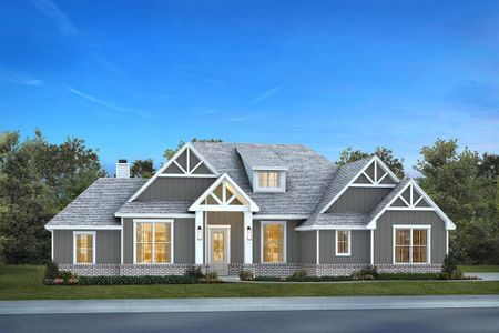 New construction Single-Family house 128 Legends Wy, Bridgeport, TX 76426 plan The Irving - image