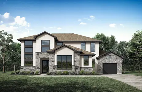 New construction Single-Family house Lakeway, TX 78738 plan Marlyn - image
