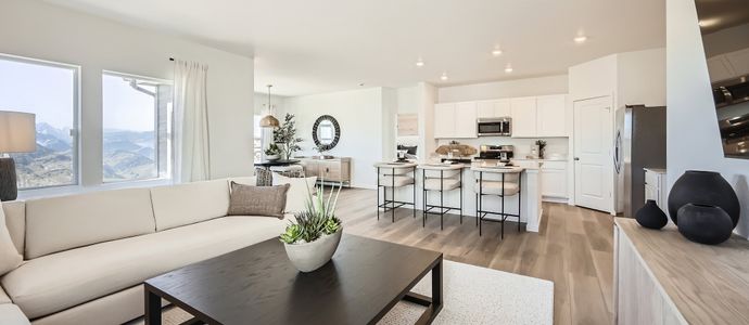 New construction Single-Family house 10931 Tundra Top Dr, Parker, CO 80134 plan Graham - image