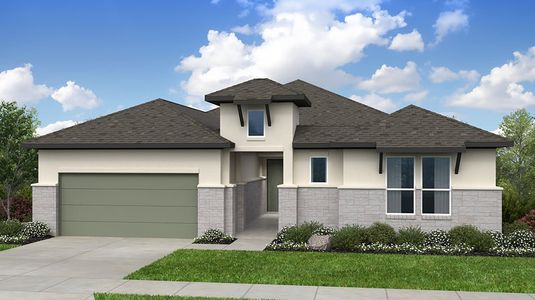 New construction Single-Family house 175 Wild Horse Dr, Cedar Creek, TX 78612 plan Bouldin - image