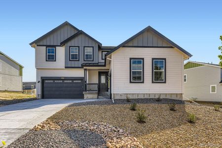 New construction Single-Family house 39836 Floyd St, Elizabeth, CO 80107 Aspen- photo 0