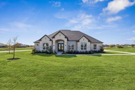 New construction Single-Family house 121 Swan Lake Dr, Waxahachie, TX 75165 plan Valencia - image
