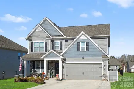 New construction Single-Family house 152 Saidin Ln, Troutman, NC 28166 plan London - image