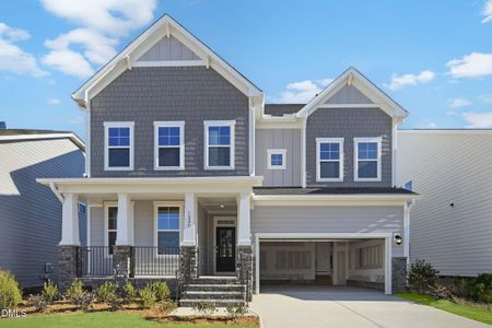 New construction Single-Family house 1225 Coral Cay Bnd, Wake Forest, NC 27587 plan Edison II w/ 3rd Floor - image