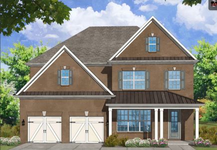 New construction Single-Family house 4987 Kyle Drive, Powder Springs, GA 30127 - photo 0