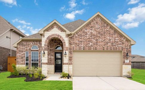 New construction Single-Family house 2501 Village Azalea Dr., Texas City, TX 77568 Aintree- photo 0