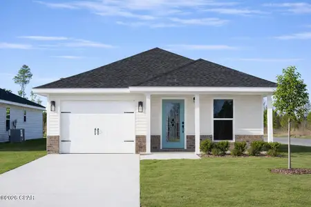 New construction Single-Family house 7169 Fox Meadow Dr, Panama City, FL 32404 plan 1365 - image