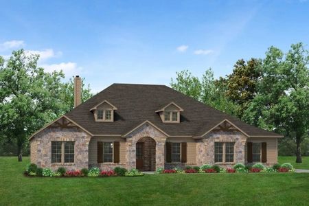 New construction Single-Family house 1420 Julian Drive, Van Alstyne, TX 75495 Cedar Sage- photo 0