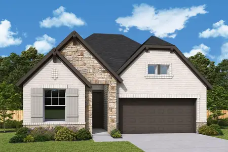 New construction Single-Family house 340 Twilight Haze Ct, Willis, TX 77318 plan The Crystal Beach - image