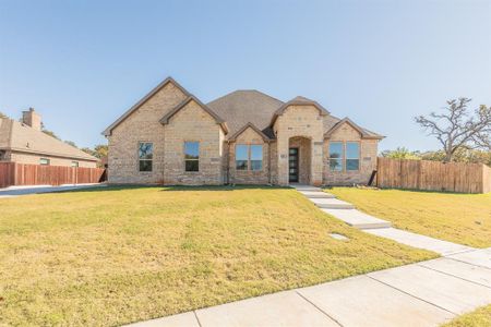 New construction Single-Family house 1600 Sea Breeze Court, Azle, TX 76020 - photo 0