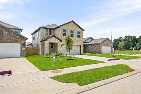 New construction Single-Family house 128 Rising Cedar Ln, Hockley, TX 77447 plan Bristol - image