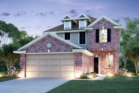 New construction Single-Family house 18817 Lucas Michael Wy, New Caney, TX 77357 Wilmington II- photo 0