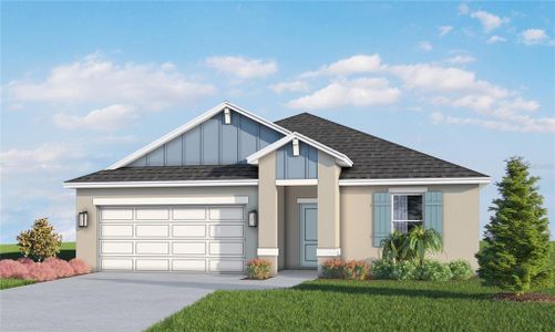 New construction Single-Family house 4605 Boxelder Avenue, Parrish, FL 34219 The Cedar- photo 0