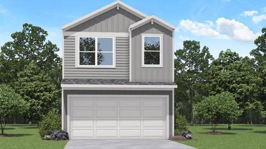 New construction Single-Family house 17819 Delmar Heights Ln, Humble, TX 77346 plan 1363 - image