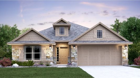 New construction Single-Family house 32118 Lemon Mint, Bulverde, TX 78163 - photo 0