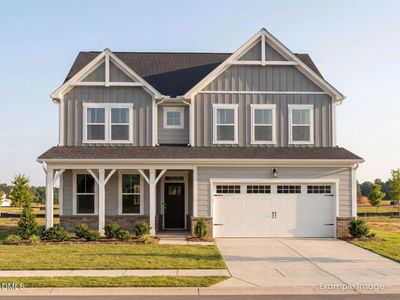New construction Single-Family house 1937 Eagle Manor Dr, Wendell, NC 27591 plan The Willow B - image