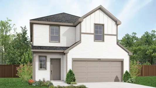New construction Single-Family house 203 Manifest Rd, Hutto, TX 78634 plan Legend - image