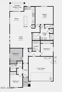 New construction Single-Family house 9951 W Whitton Ave, Avondale, AZ 85392 plan 35-2 - image