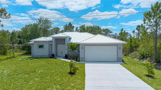 New construction Single-Family house 438 Raymer St, Lehigh Acres, FL 33974 - image