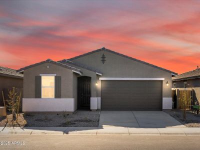 New construction Single-Family house 36887 W Prado St, Maricopa, AZ 85138 Holly- photo 1 1